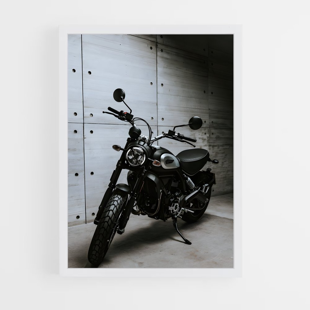 Poster Scrambler symbole enchanteur – affiche Ducati (vue 3)
